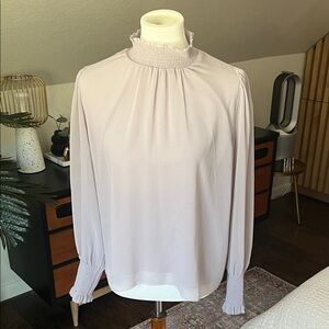 Aritzia Lilac Blouse
